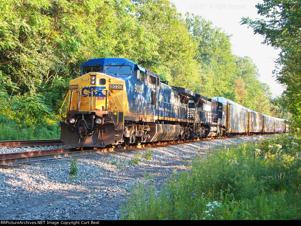 CSX 9020 and NS 8386